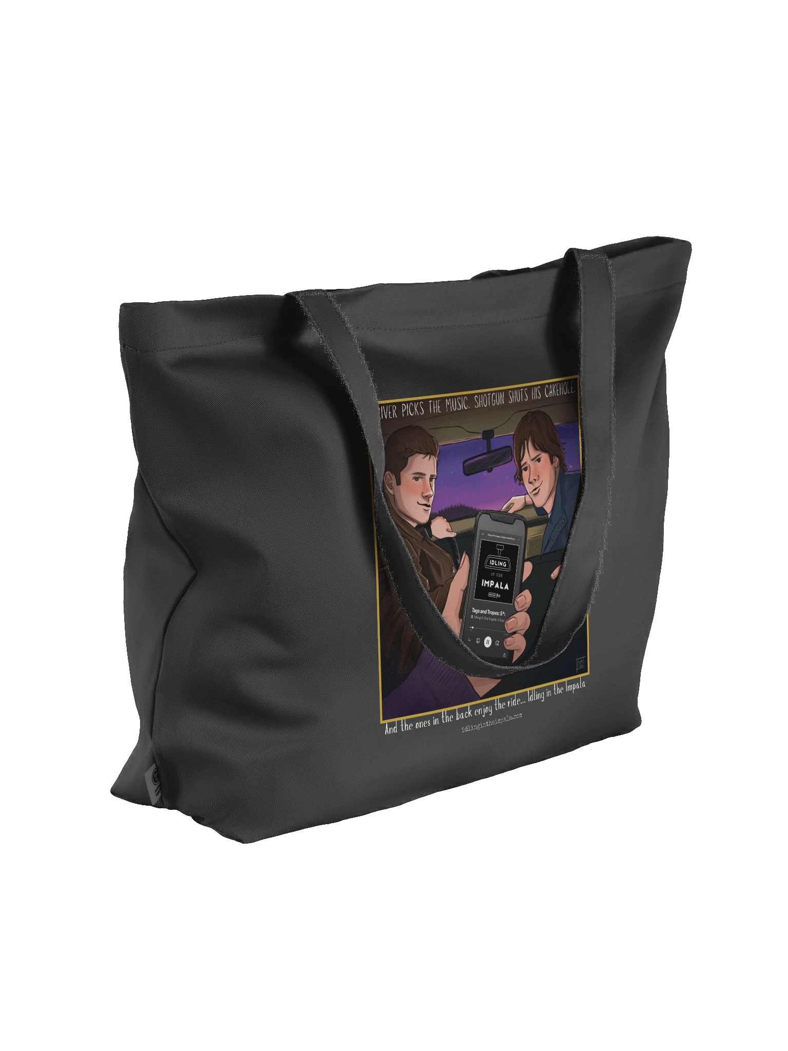 Backseat Tote (Large) - Tags and Tropes product image (4)