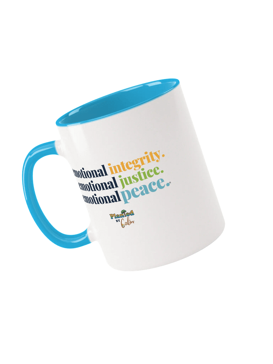 Official Planted By Calm | Calm Keepers Color Splash Ceramic Mug (Choose Your Color) product image (3)