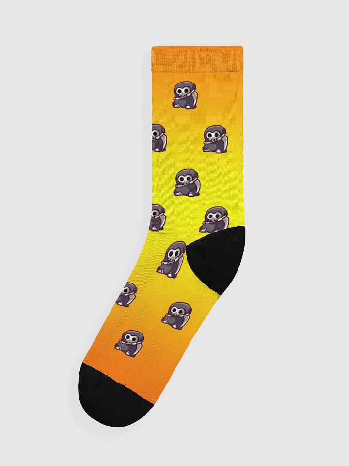 Grim Logo Socks - Yellow & Orange product image (1)