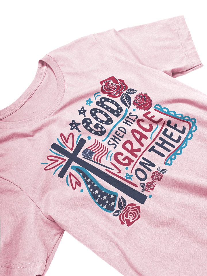 Lift Me Up Lord God Shed His Grace On Thee Patriotic product image (2)