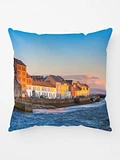 Galway Ireland Sunset Seaside Throw Pillow product image (1)