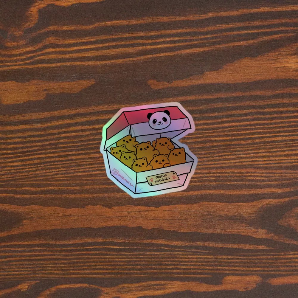 Panda Nuggies holo product image (3)