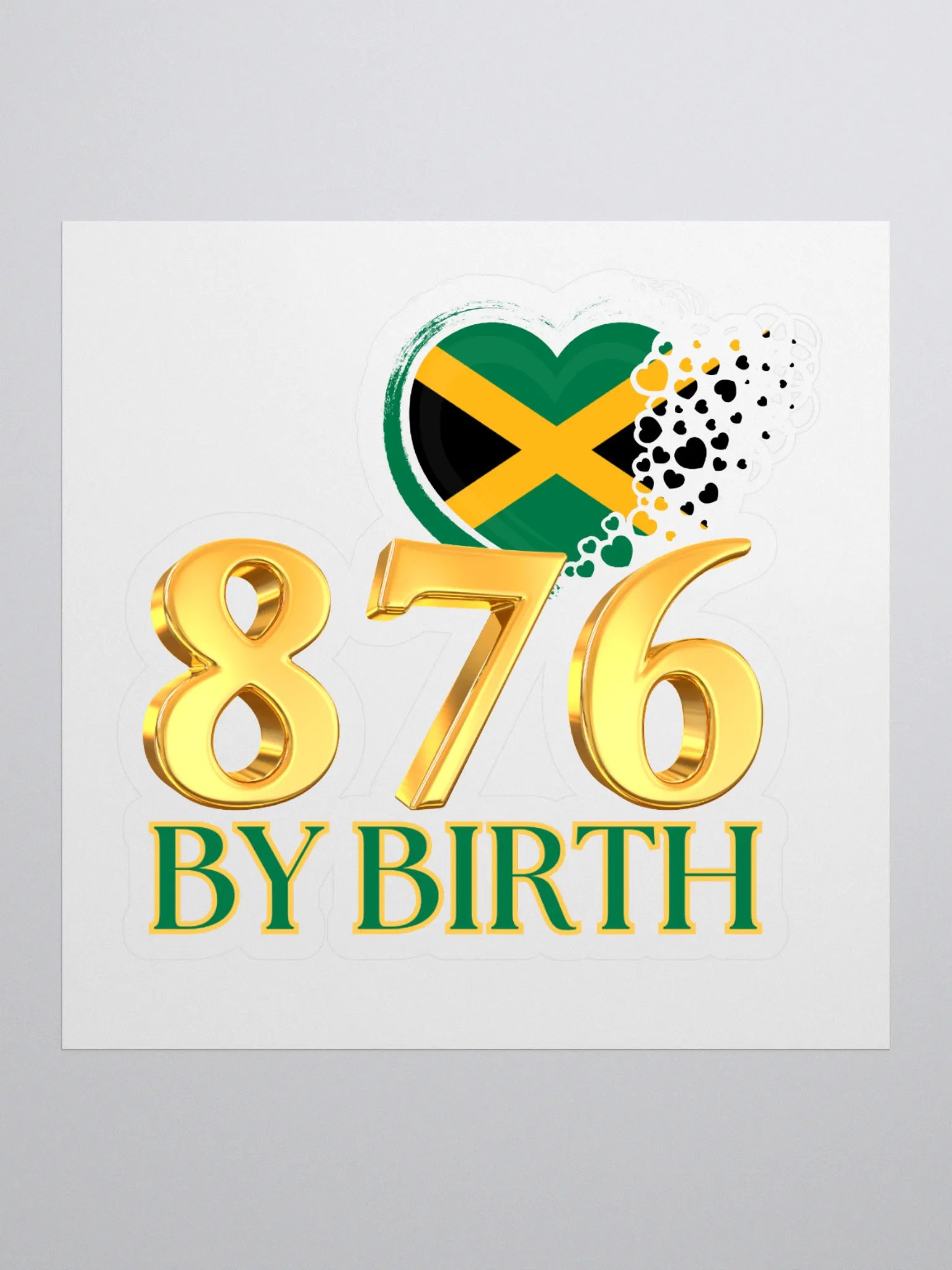 876 By Birth Sticker product image (1)