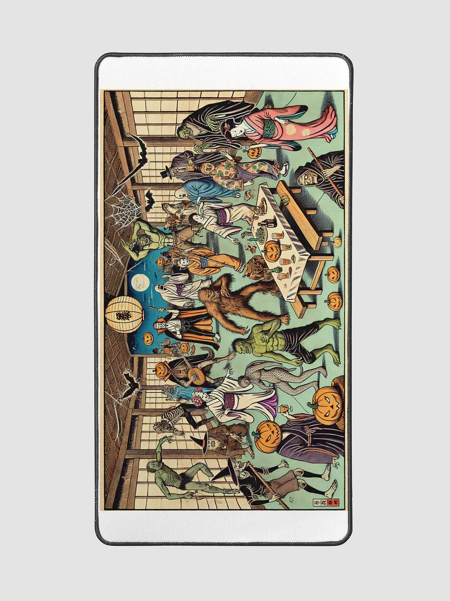 Timeless Frights: Ukiyo-e Halloween Monster Party Desk Mat product image (2)