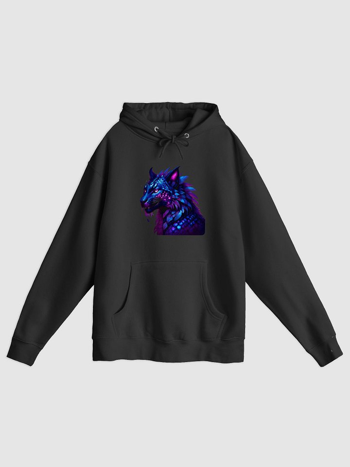 Luminous Wolf hybrid Spirit Premium Hoodie product image (1)