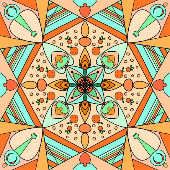 Stunning Mandalas Colouring Pages Set of Seven - Digital Download product image (3)