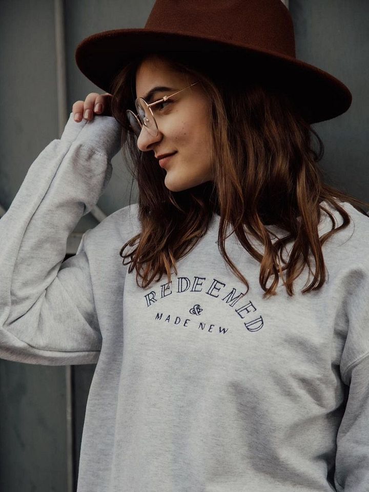 Redeemed & made new sweatshirt product image (1)