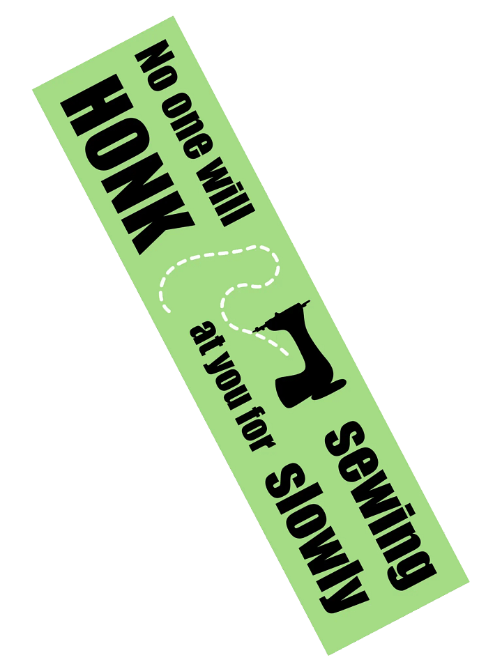 No One Will Honk Bumper Sticker product image (2)