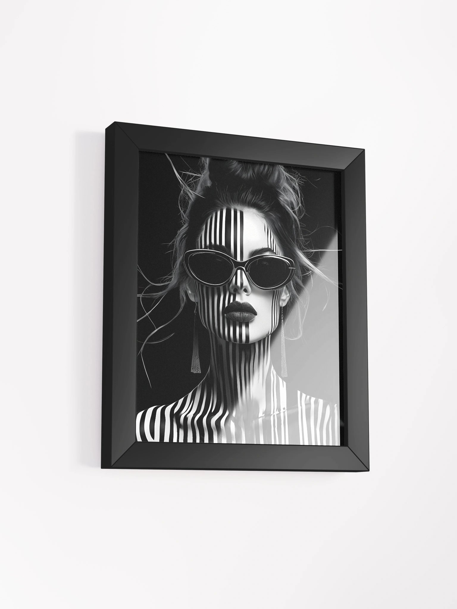 Striped Vision Framed Art Poster product image (3)