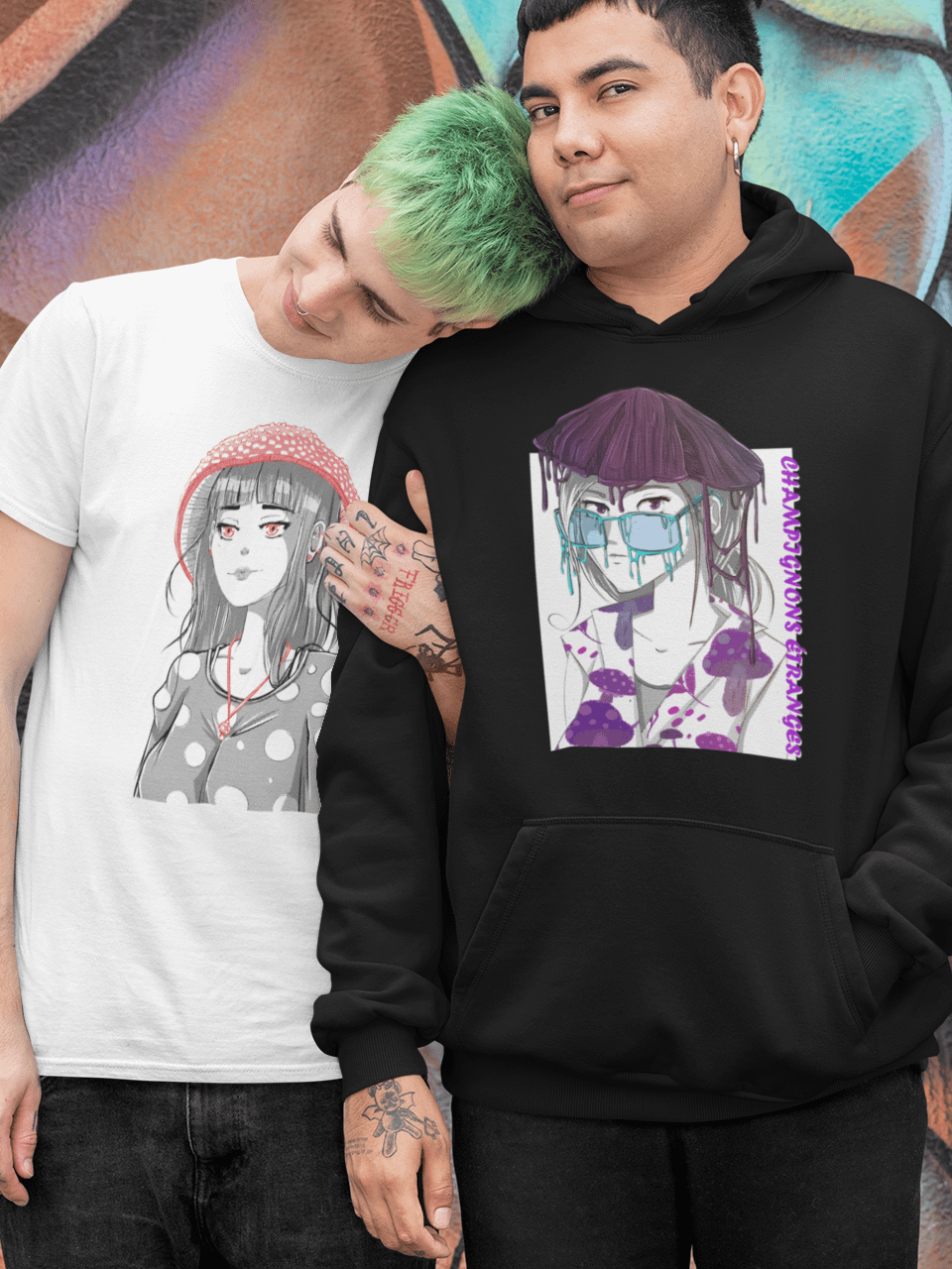 Champignons Étranges part 2 Hoodie product image (3)