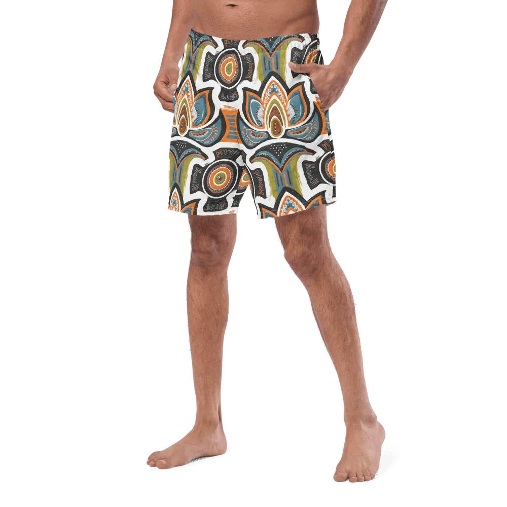 Men's Warrior Mask Swim Trunks product image (7)