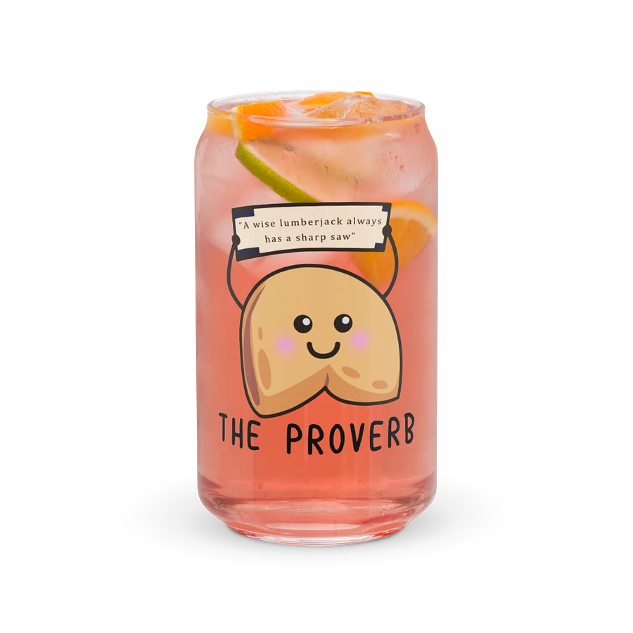 The Proverb - Can Shaped Glass product image (3)