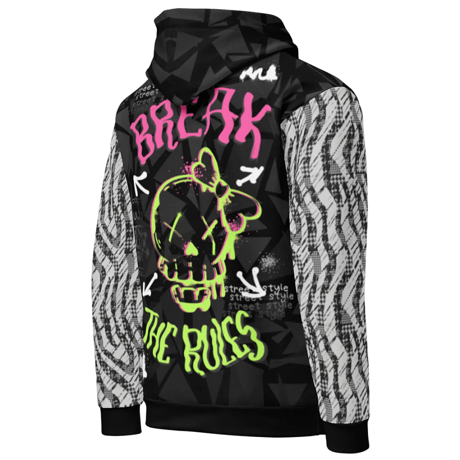 Break the rules | Recycled Unisex Hoodie product image (7)
