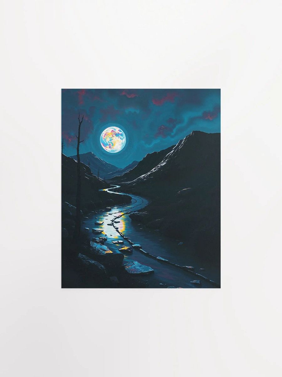 Lunar Reflections Matte Poster product image (8)