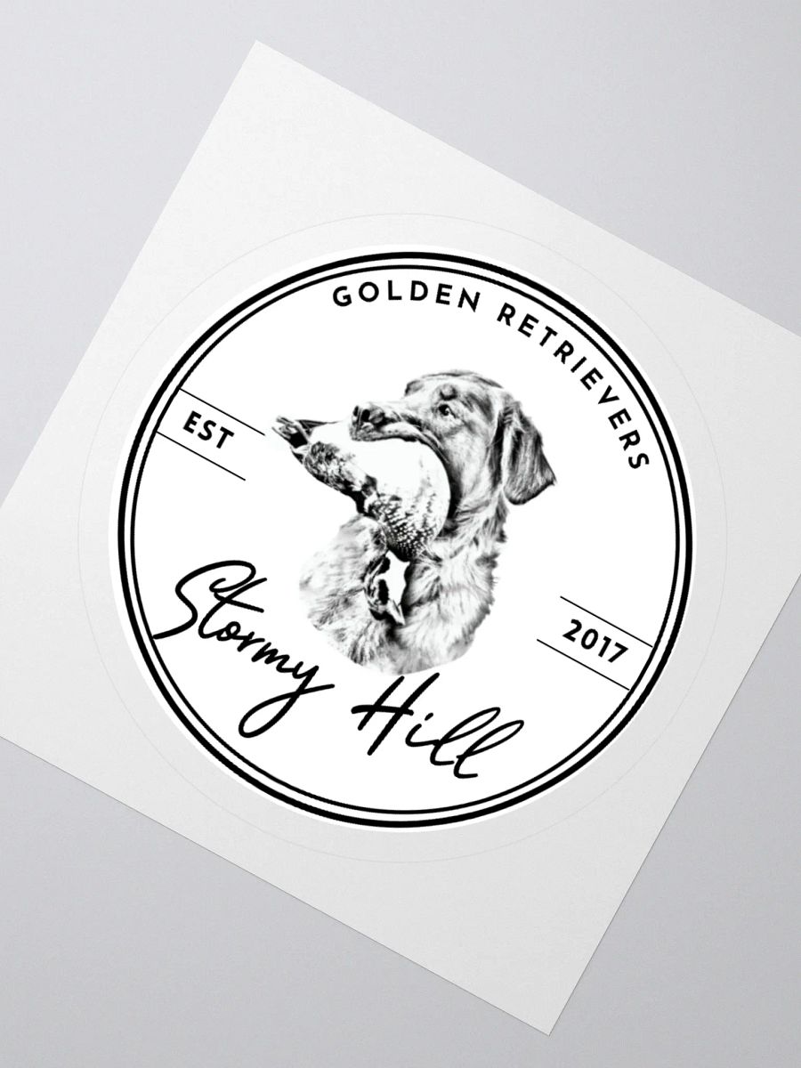 Stormy Hill Golden Retrievers Stickers product image (4)