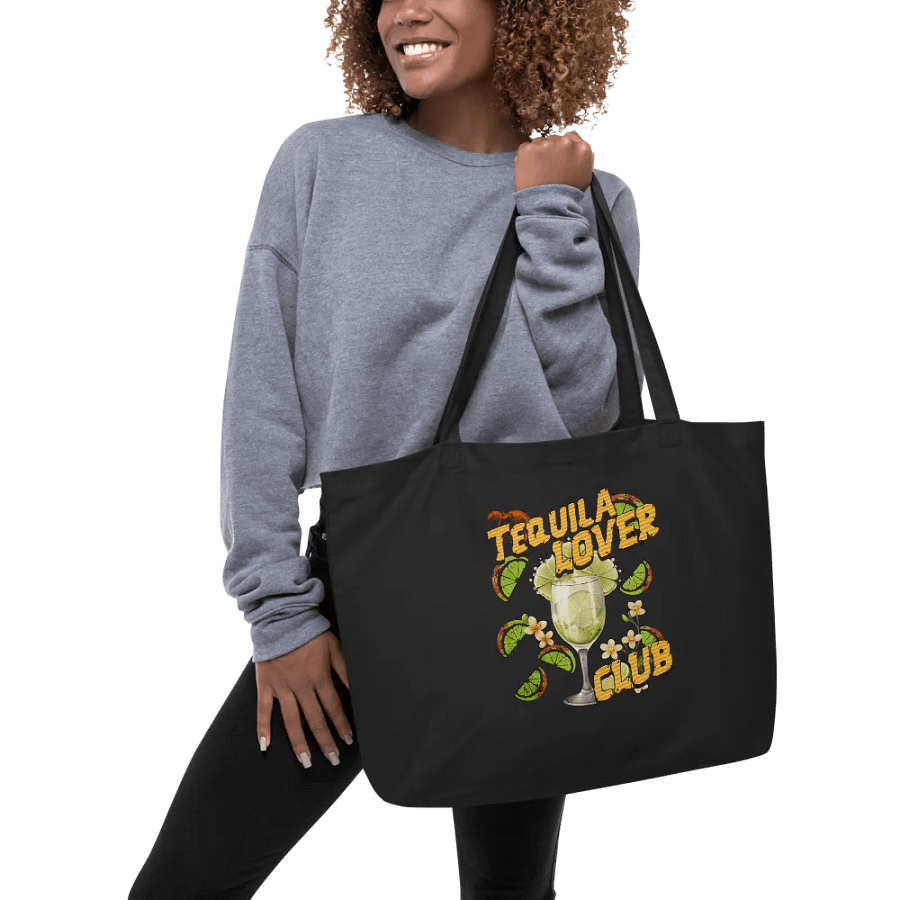 Tequila Lover Club Lime Delight Organic Tote Bag product image (3)