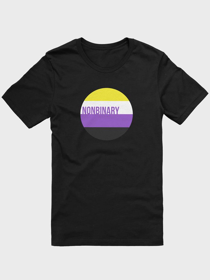 nonbinary pride flag t-shirt product image (1)