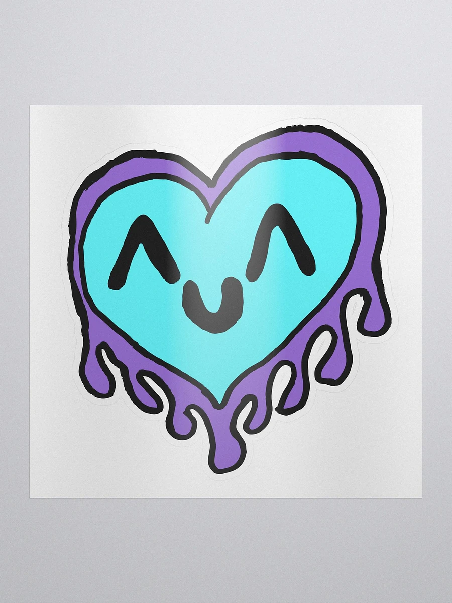 melting heart sticker product image (1)