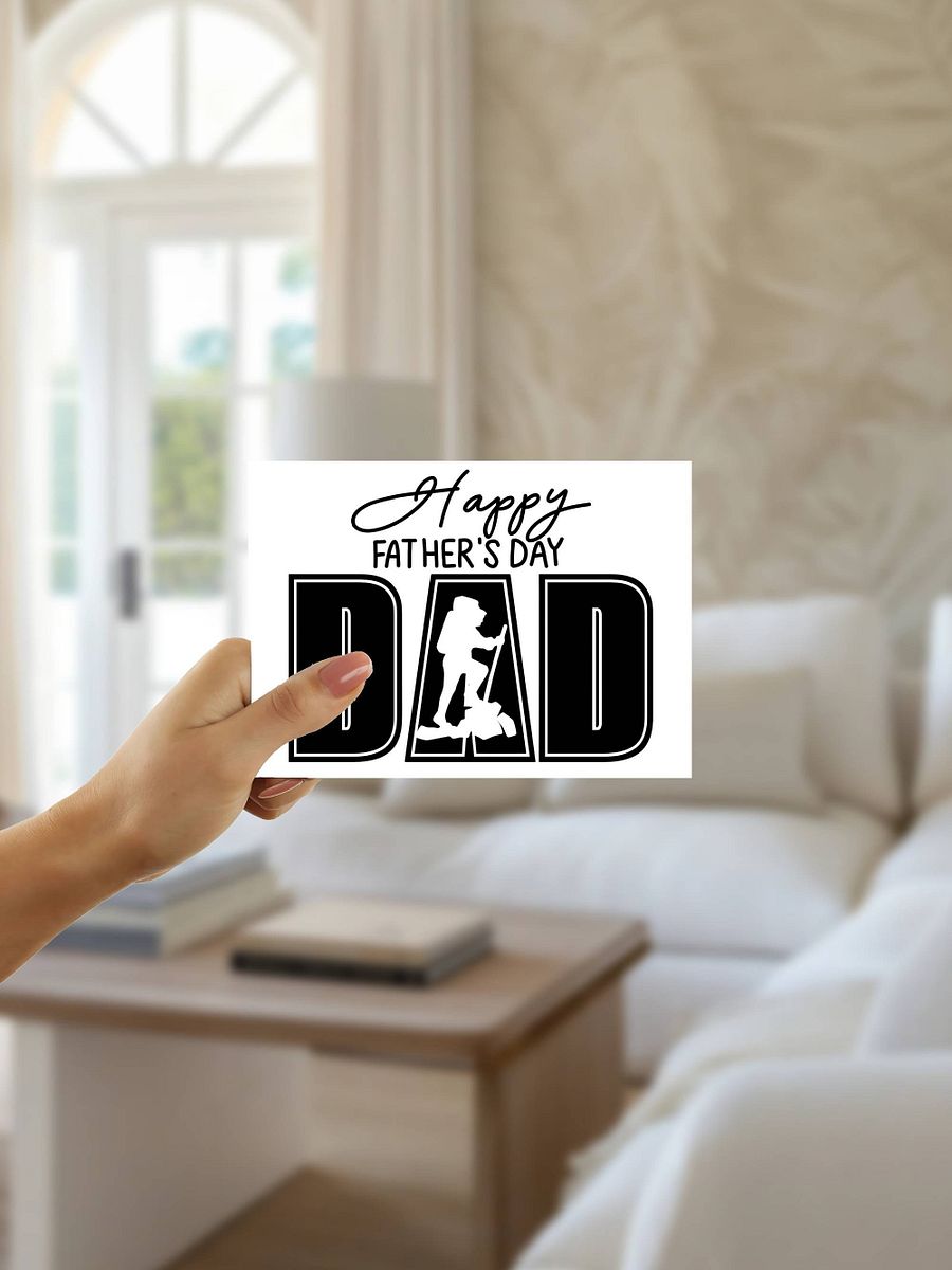 Hiking Father's Day Card Camping product image (15)