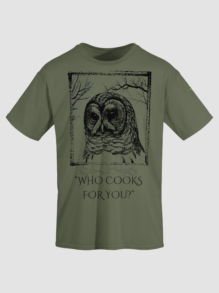 Barred Owl - "Who Cooks For You?" Call Animal Shirt product image (24)