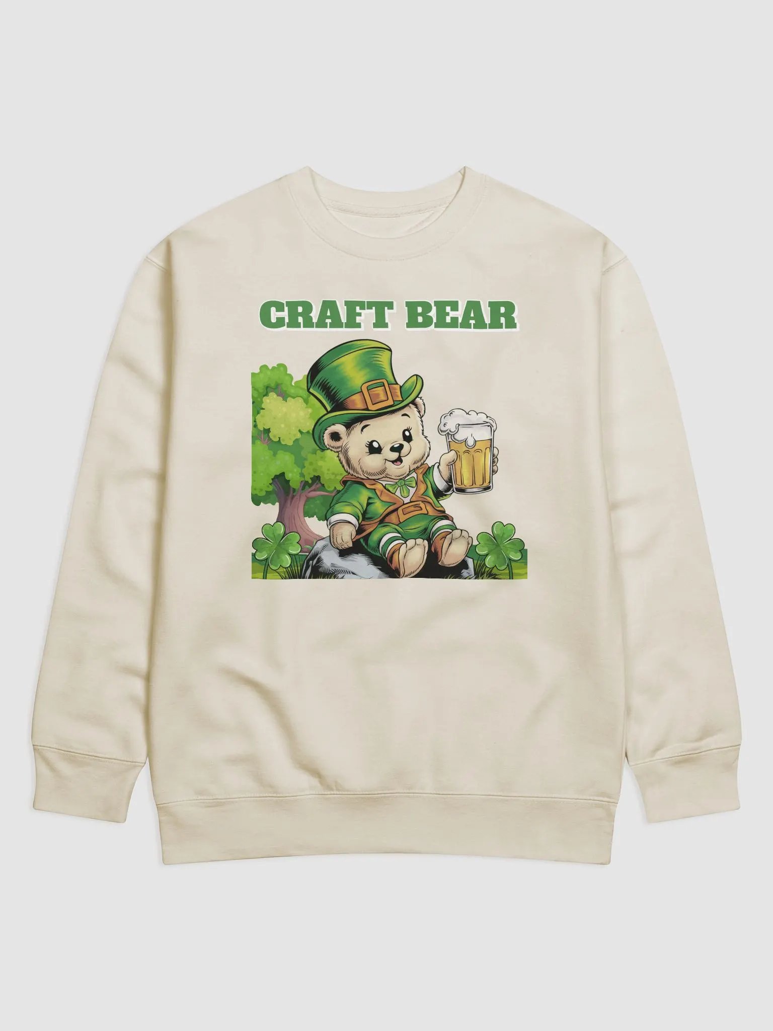 Craft Bear - St. Patrick's Day Sweatshirt product image (1)