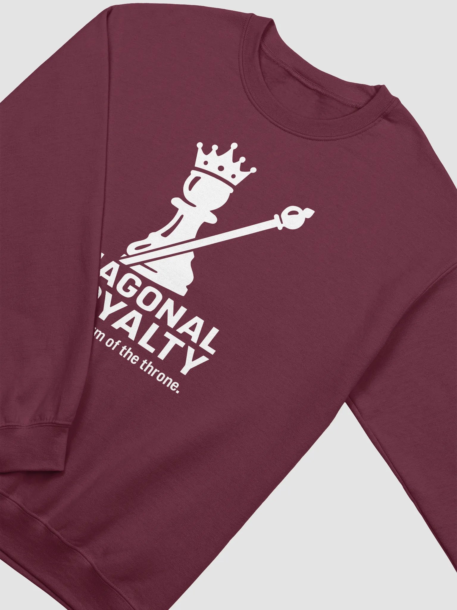 Diagonal Royalty - Classic Crewneck Sweatshirt product image (14)