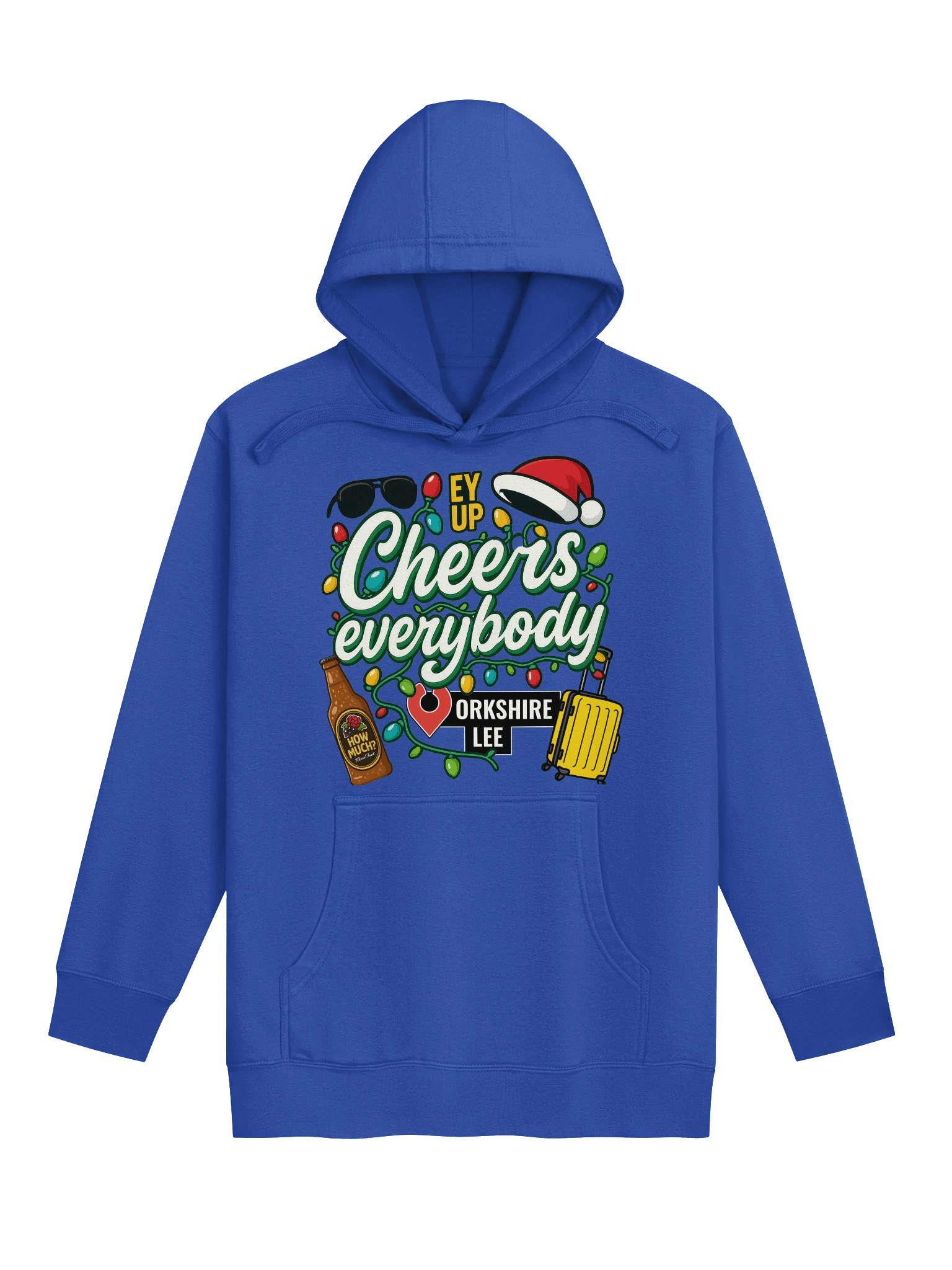 Festive Cheers Everybody Unisex Hoodie product image (6)