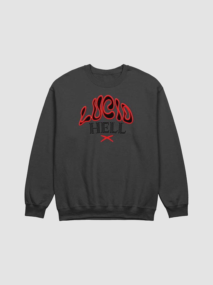 Lucid Hell Graphic Crewneck Sweatshirt product image (3)