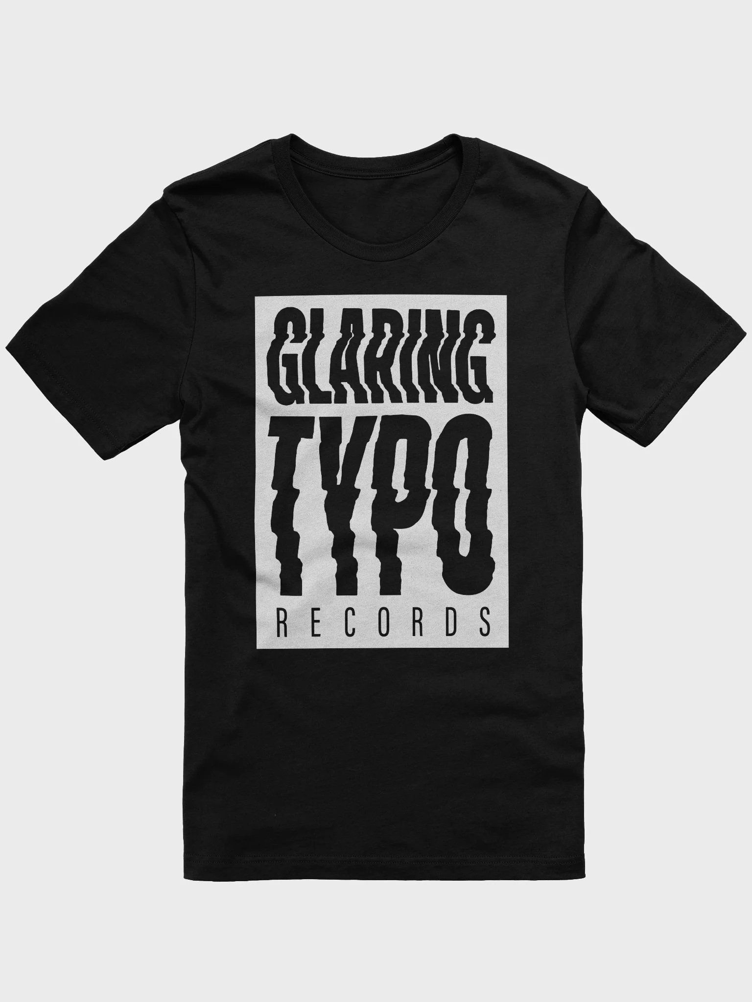Glaring Typo Records T-Shirt product image (1)