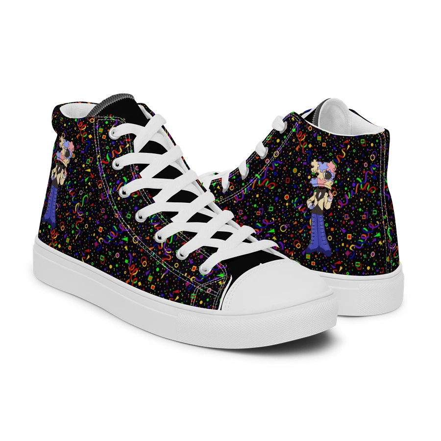 Black Arcade and White Chibi Jiggy Sneakers product image (41)