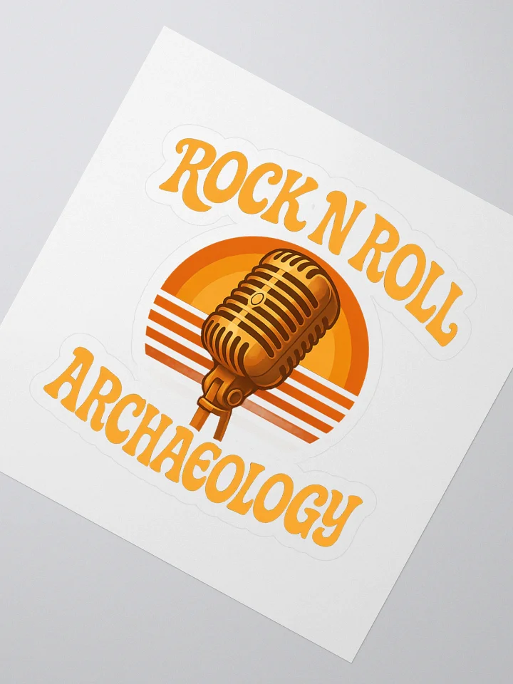 Rock N Roll Archaeology Kiss Cut Stickers product image (2)