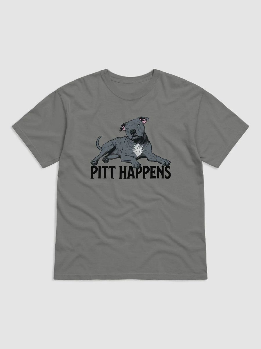 Pitt Happens T-Shirt of a Pitbull Terrier | Funny T-Shirt for Pitbull, Bully, and Staffordshire Terrier Paw-rents product image (23)