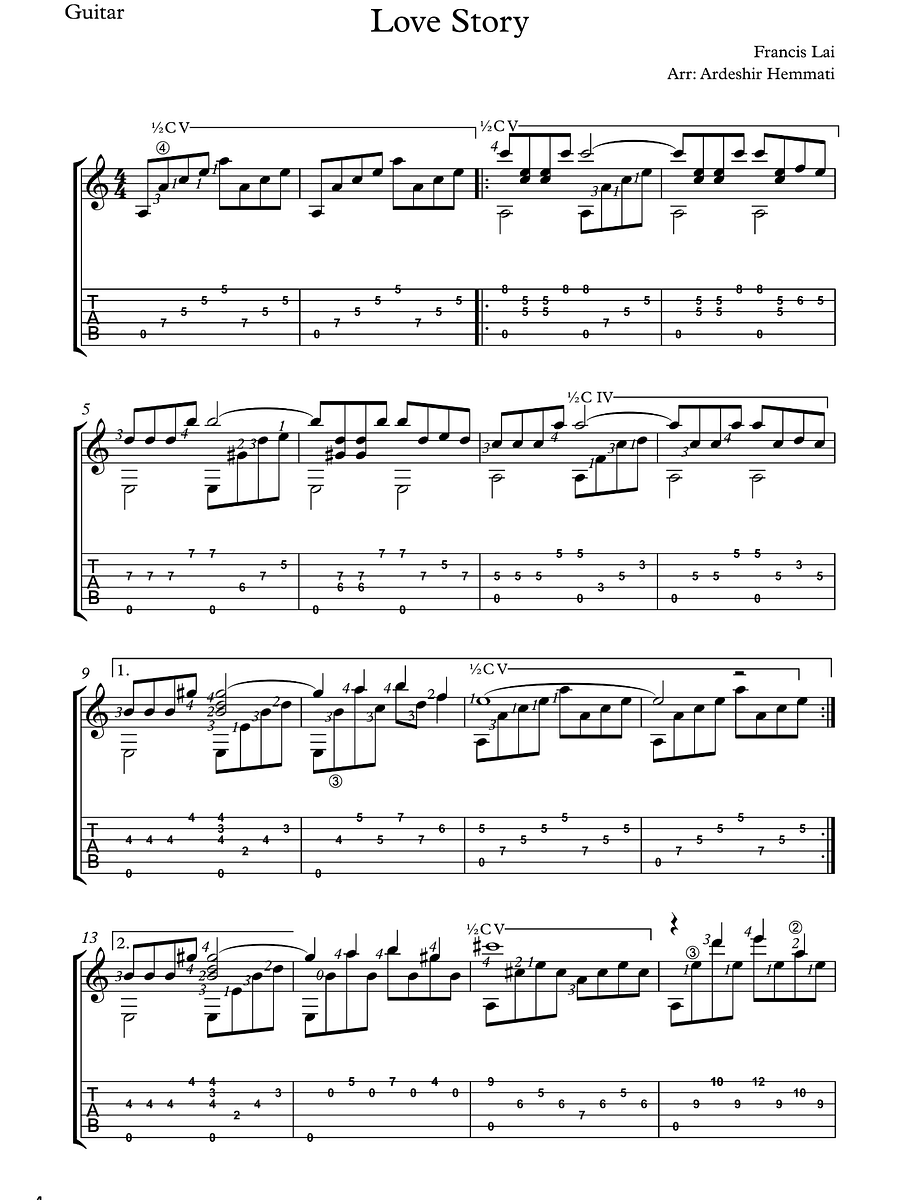 5 Famous Movie Themes on Guitar product image (3)