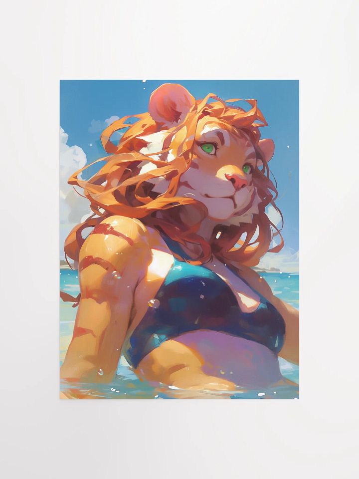 Lioness Fantasy Matte Poster product image (1)