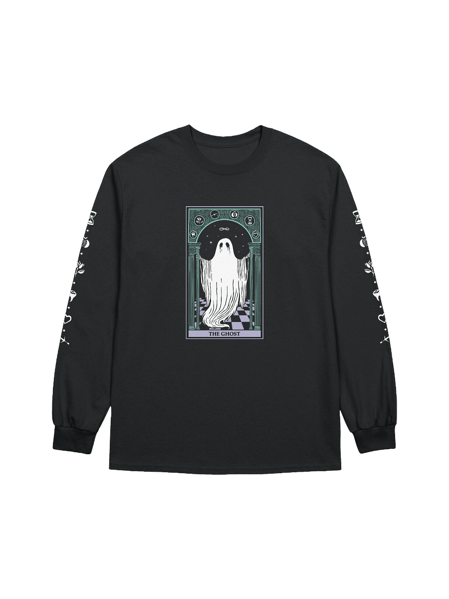 The Ghost Tarot Card Long Sleeve product image (1)