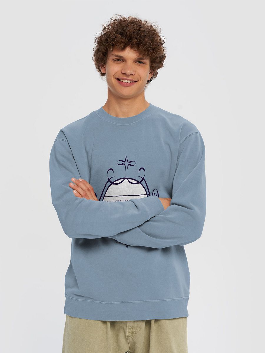 peace please, Pigment Dyed Crew Sweatshirt product image (3)