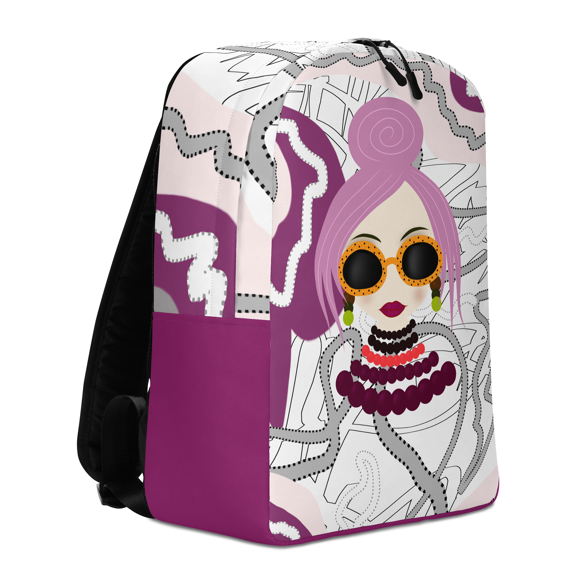 Funky Vibes All-Over Print Backpack product image (3)