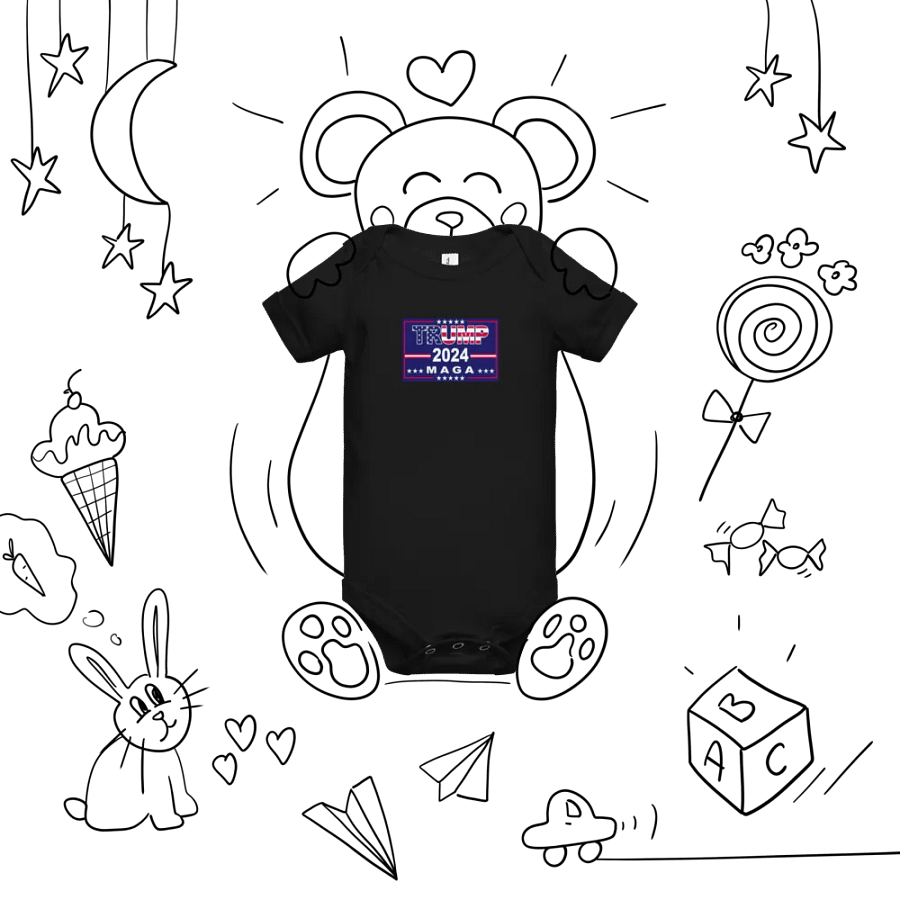 Trump 2024 MAGA Baby Onesie product image (5)