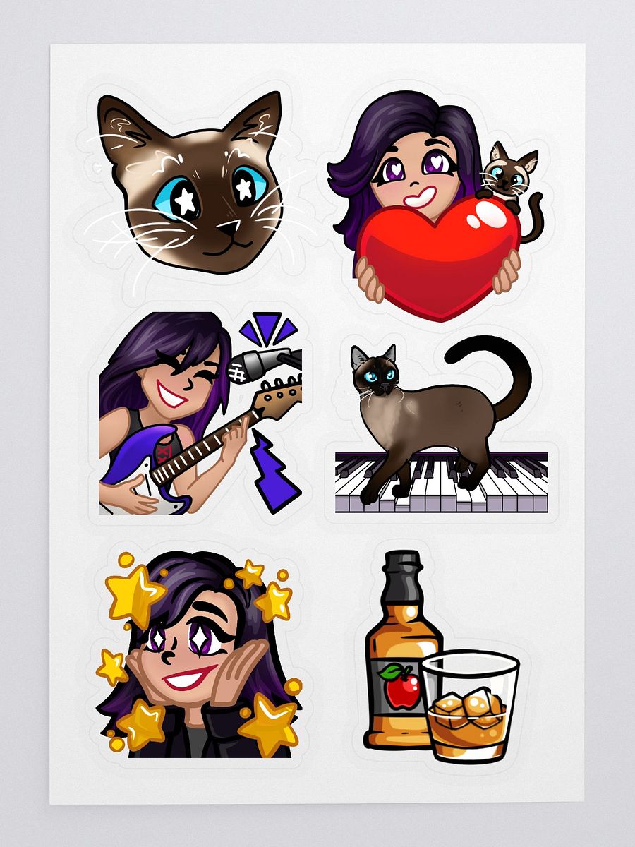 Emotes Sticker Sheet product image (3)