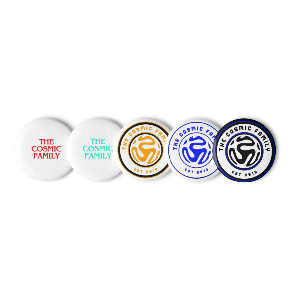 Cosmic Family Pin Button Set product image (1)