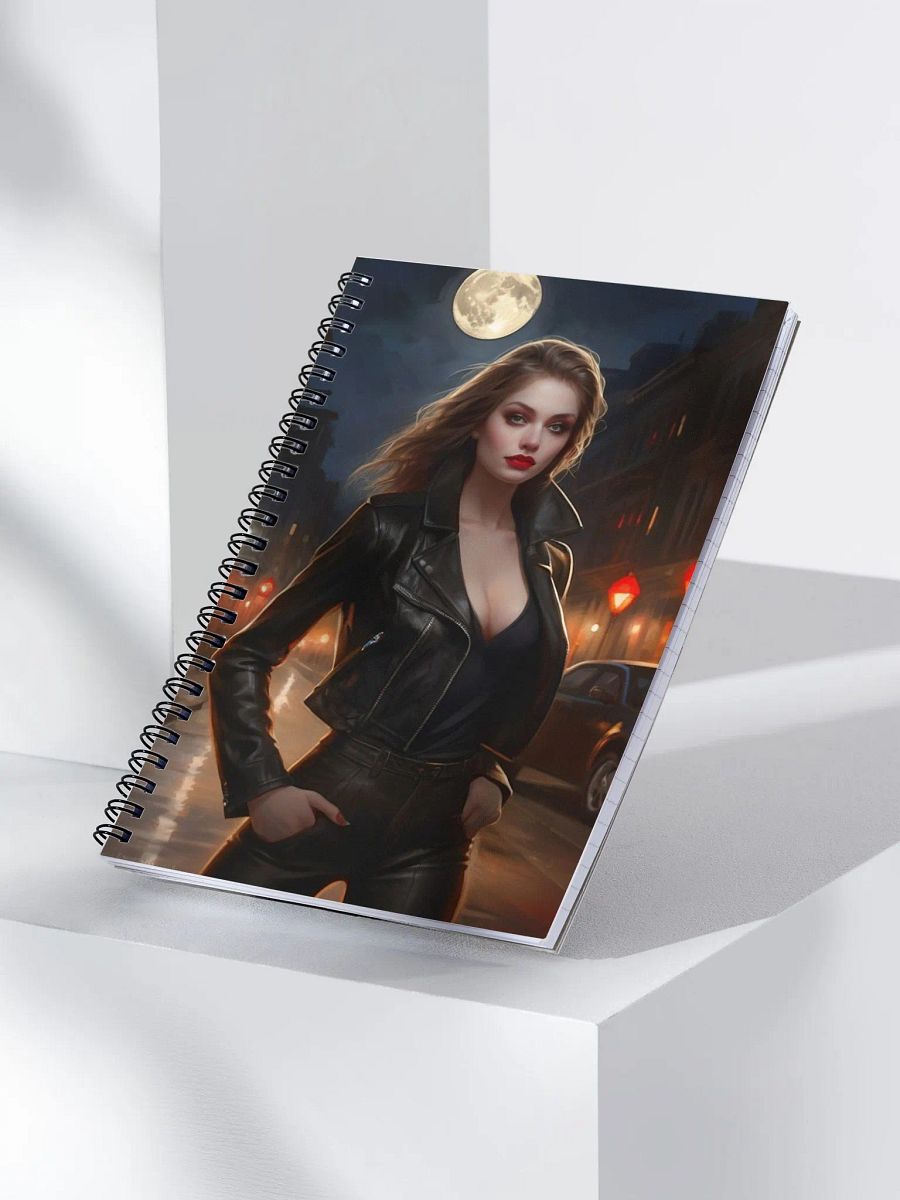 City Gal V.3 Spiral Notebook product image (3)
