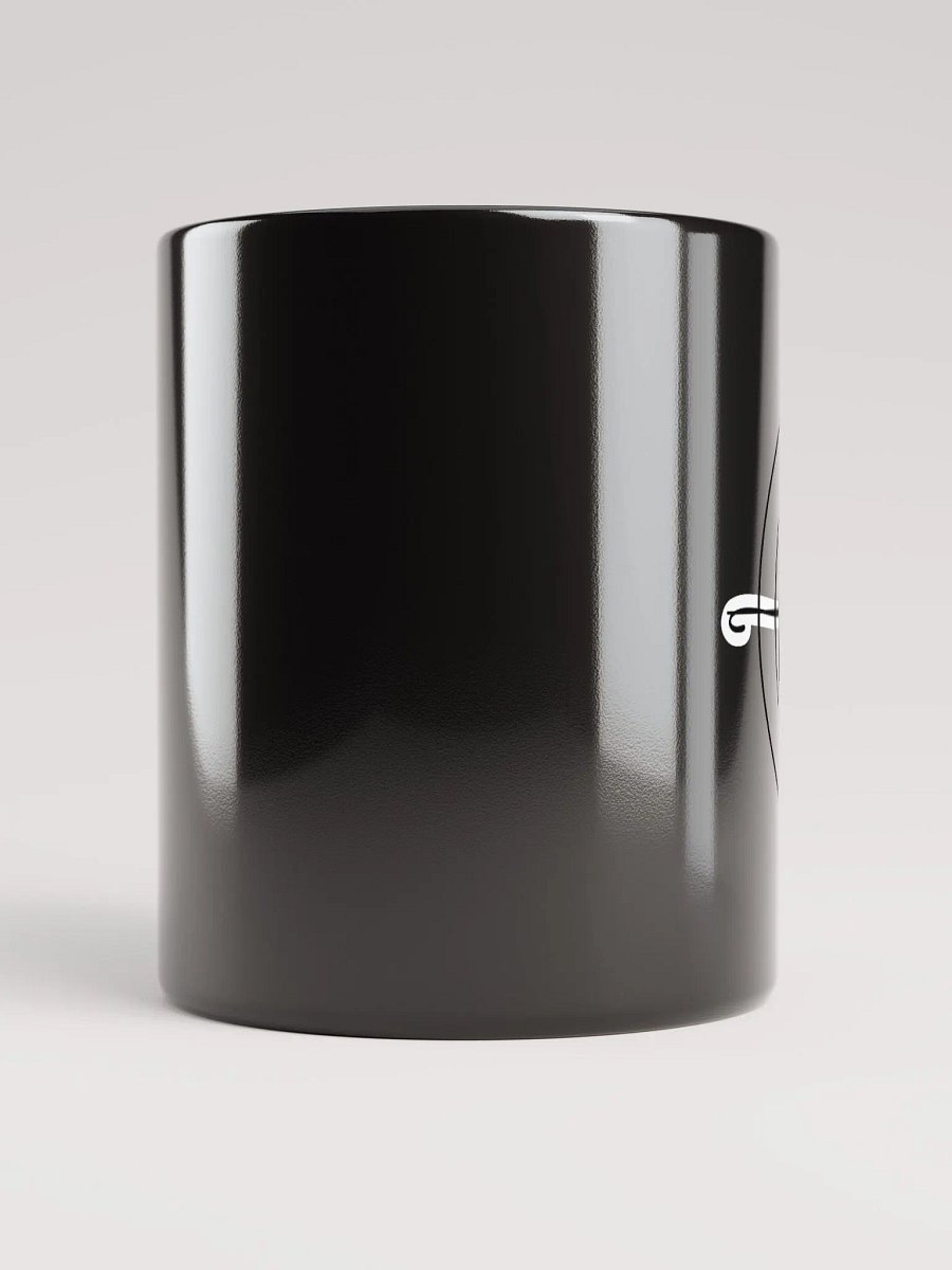 Black Glossy Lrn2aim Reticle Mug product image (4)