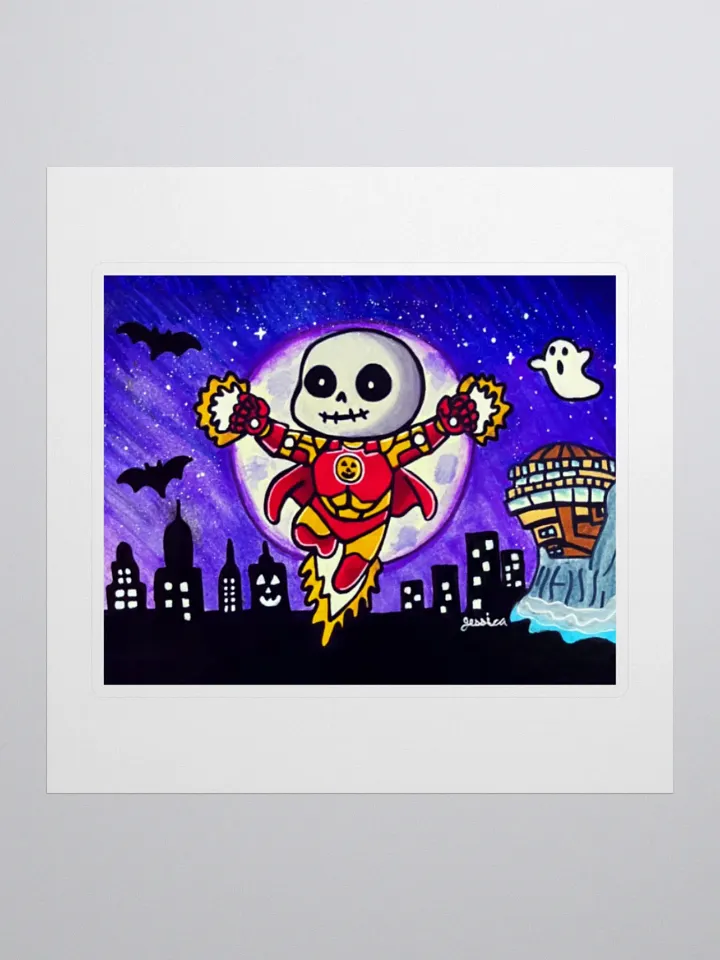 Steel Superhero Sticker product image (1)