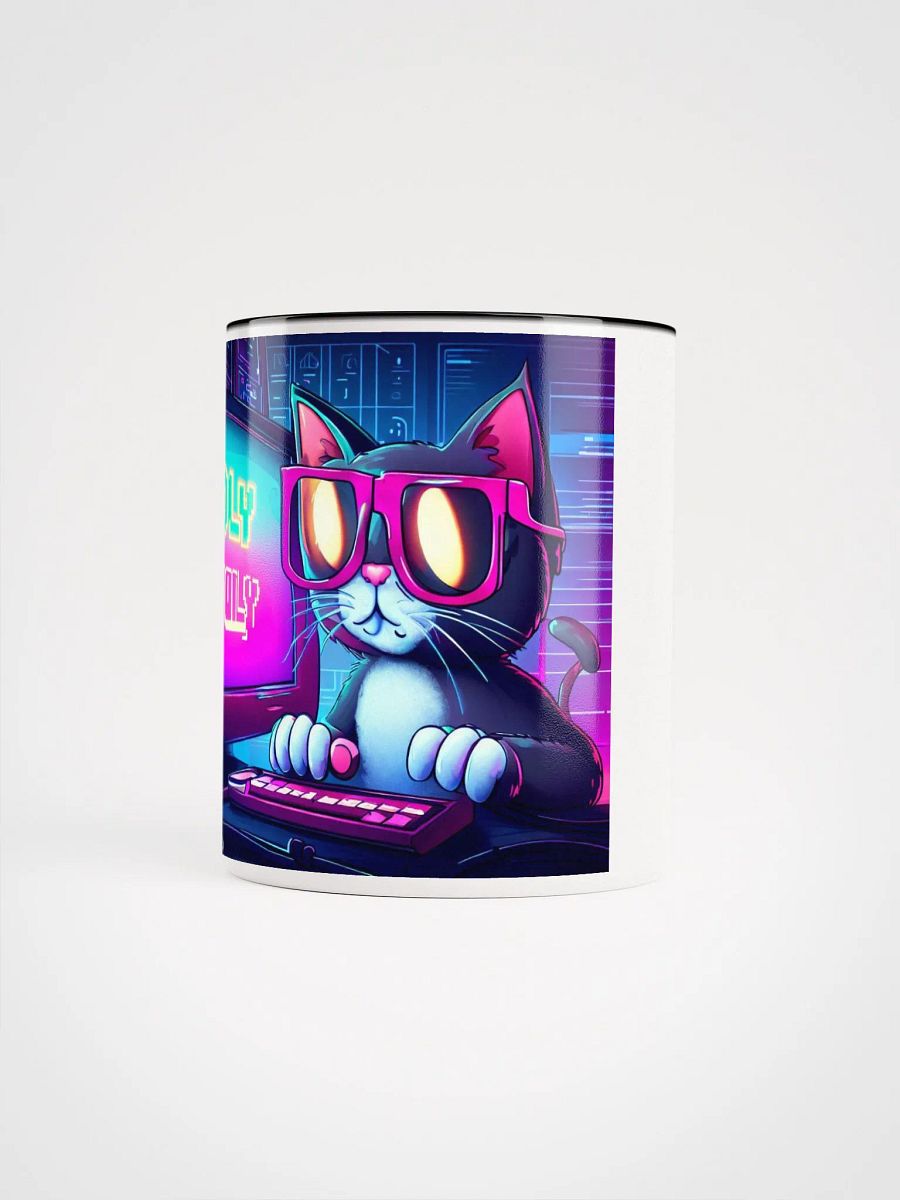 Neon Kitty Computer Mug product image (15)