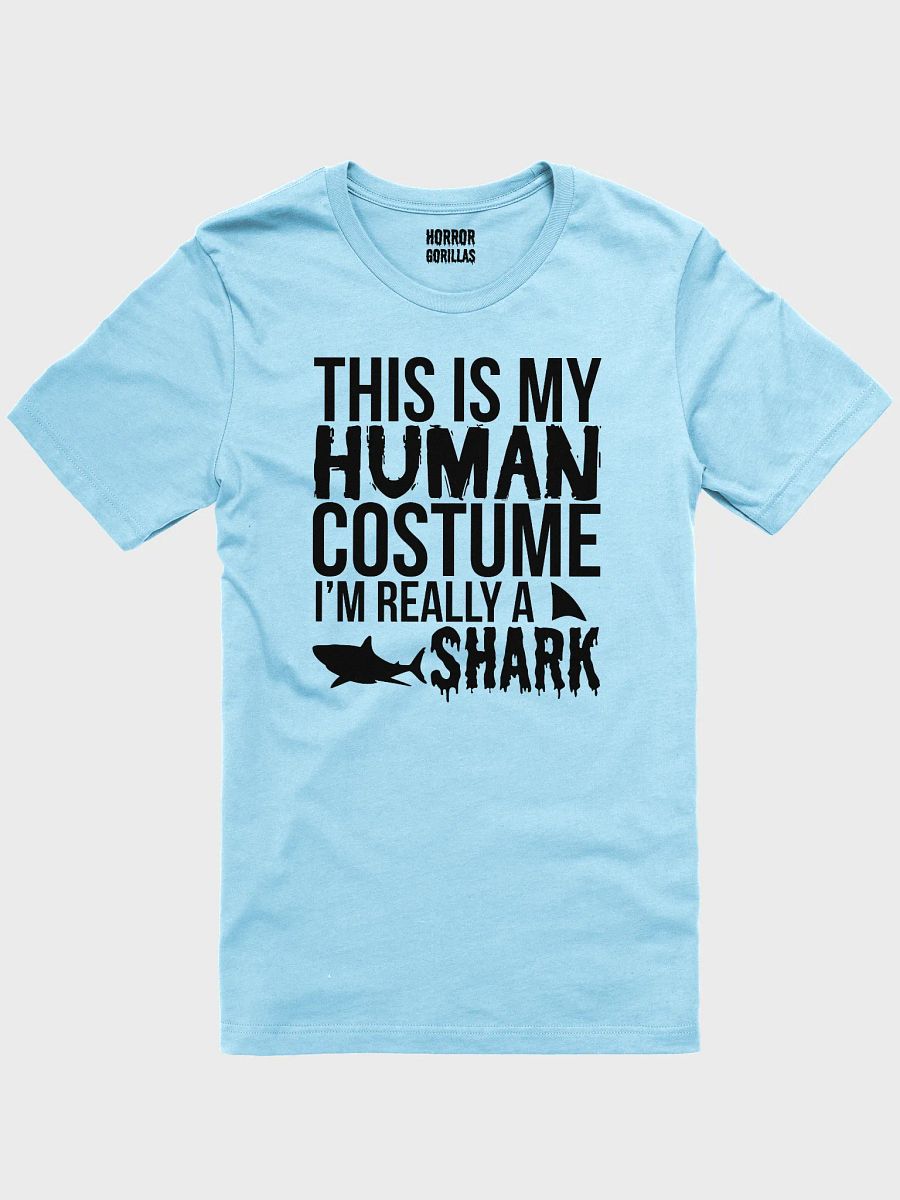 This Is My Human Costume I'm Really A Shark Funny Halloween T-Shirt product image (4)