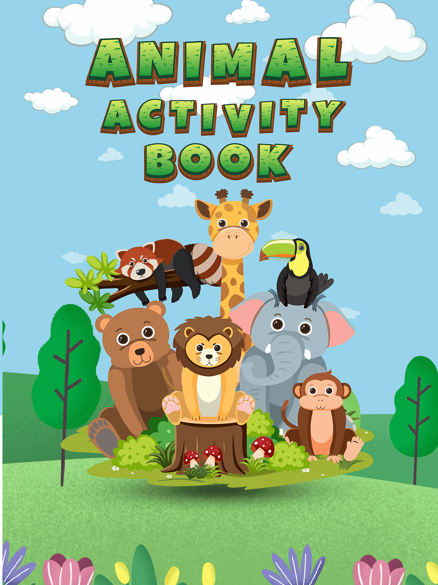 Jungle Theme Kids Activity Book product image (2)