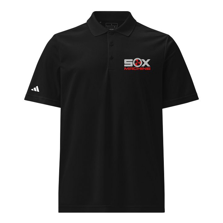 Adidas SOX MACHINE Sport Polo Shirt (Black) product image (1)