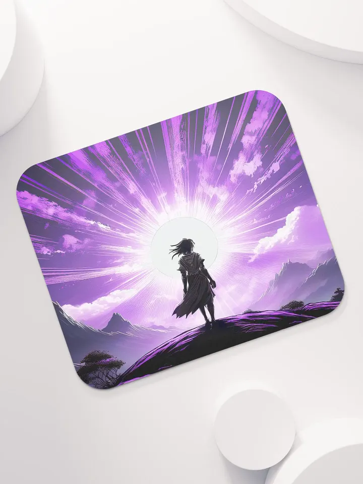 Amethyst Dawn Small Mouse Pad (7 x 9) product image (2)