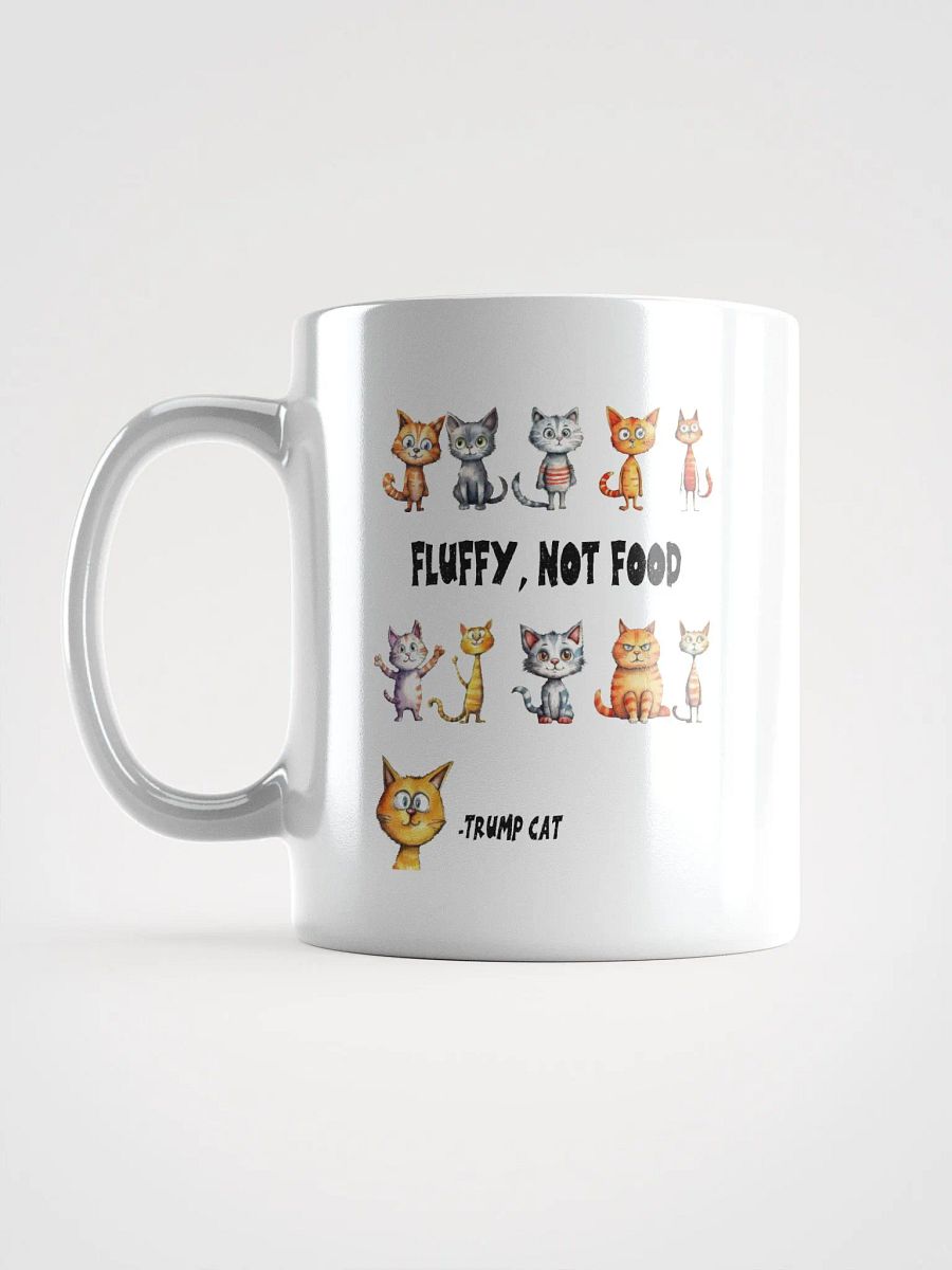 Fluffy, Not Food Cat Mug product image (17)