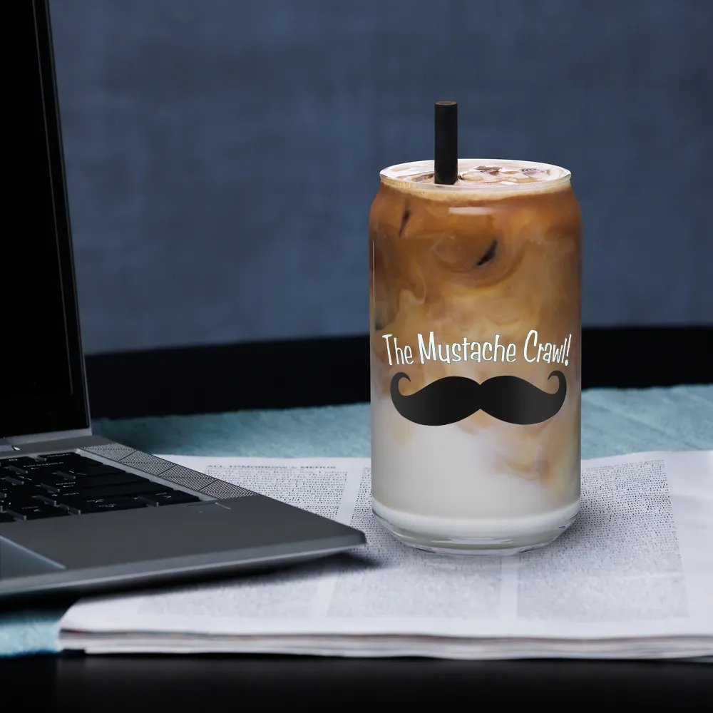 Mustache Crawl Glass product image (33)